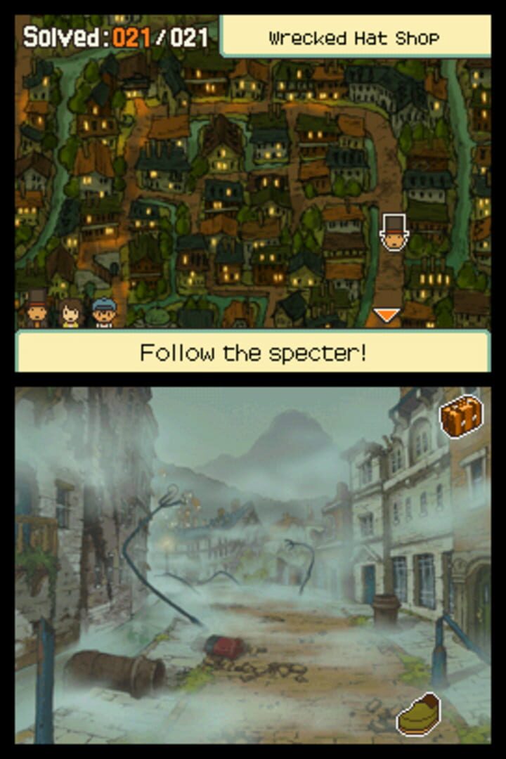 Screenshot for Professor Layton and the Last Specter