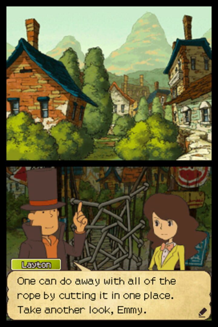 Screenshot for Professor Layton and the Last Specter