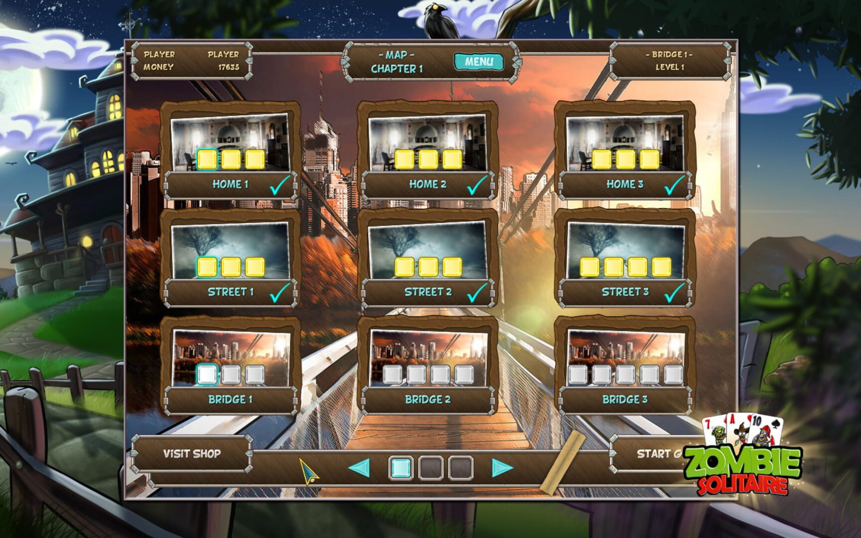 Screenshot for Zombie Solitaire