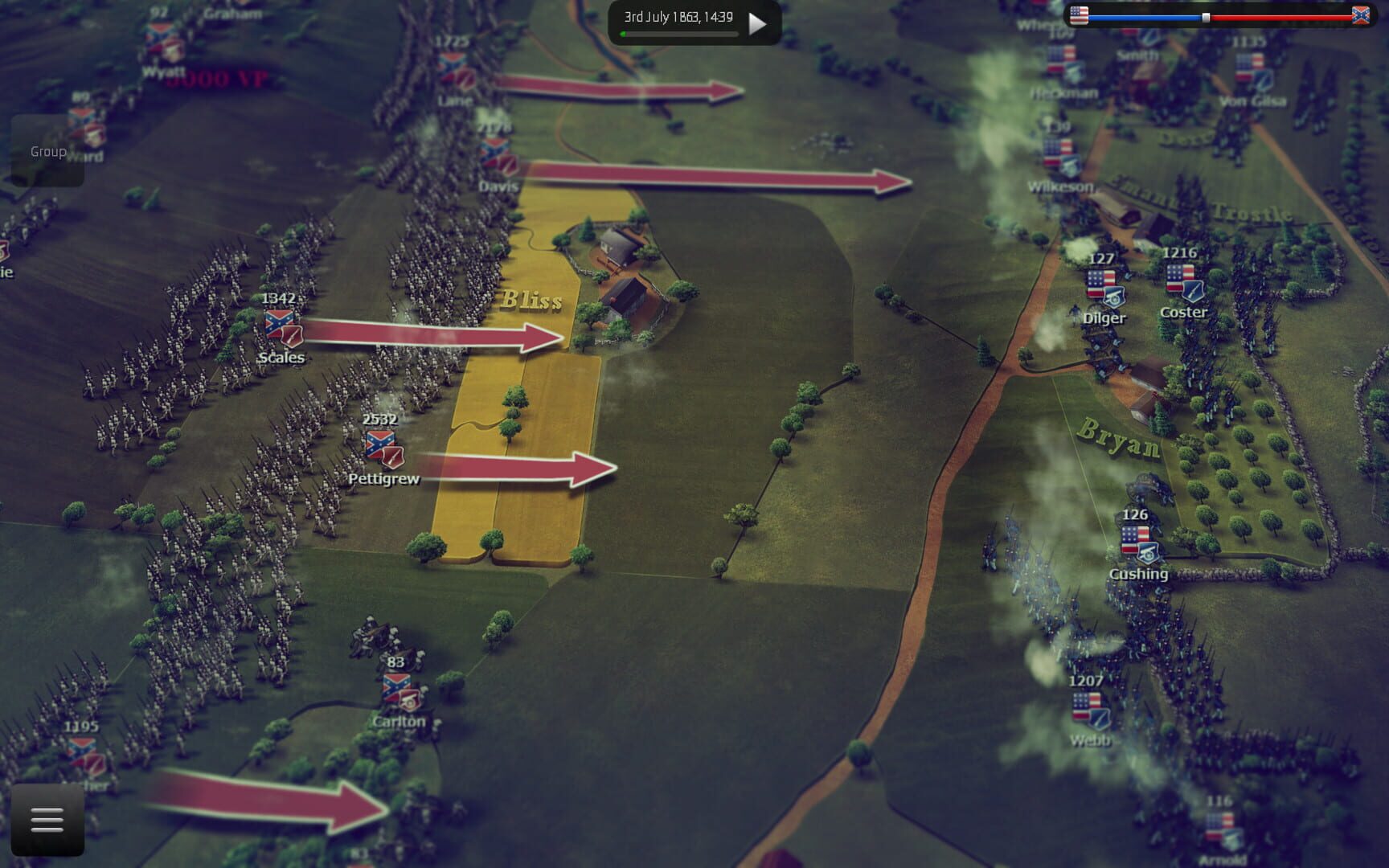 Screenshot for Ultimate General: Gettysburg