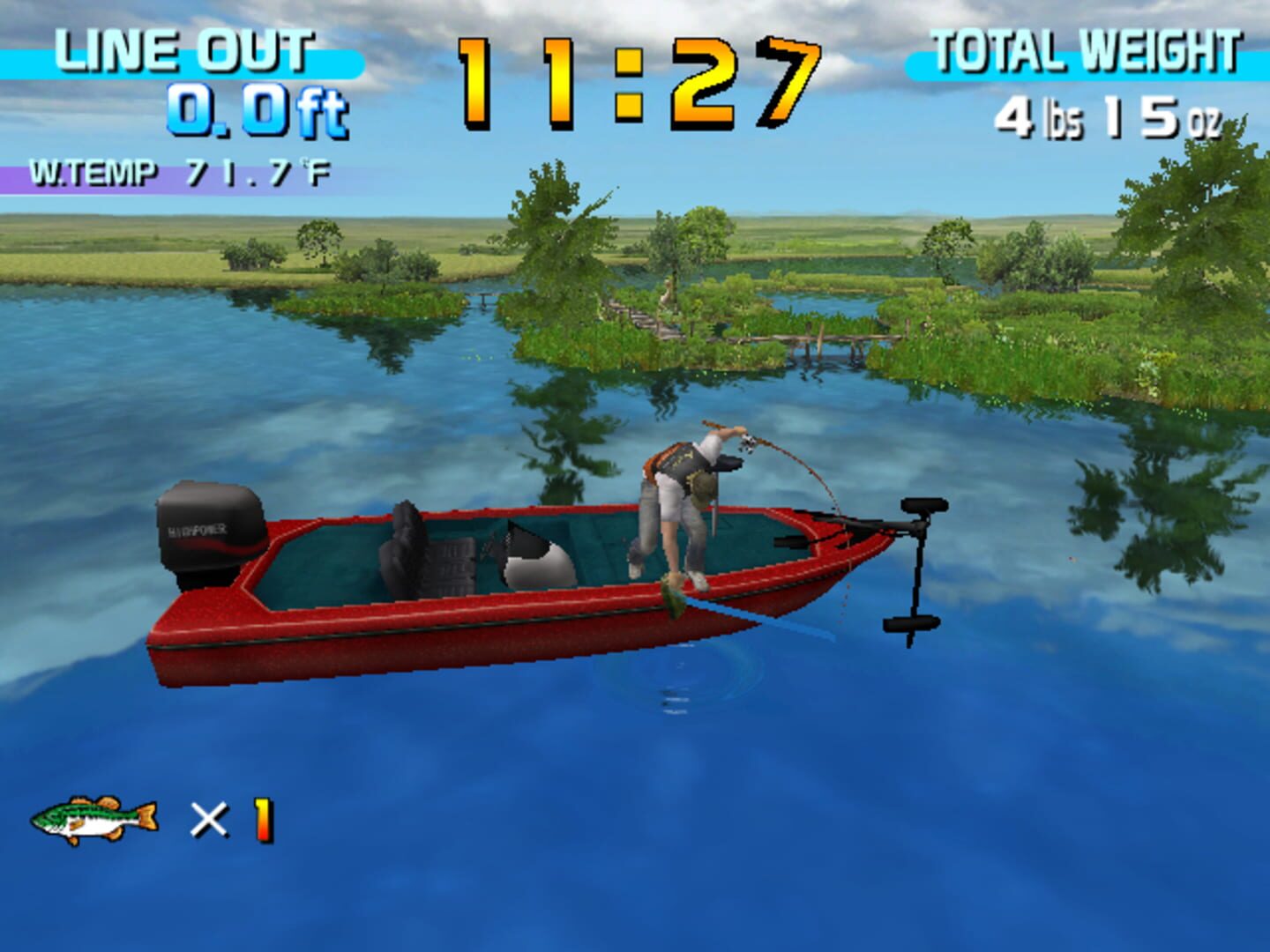 Screenshot for Sega Bass Fishing