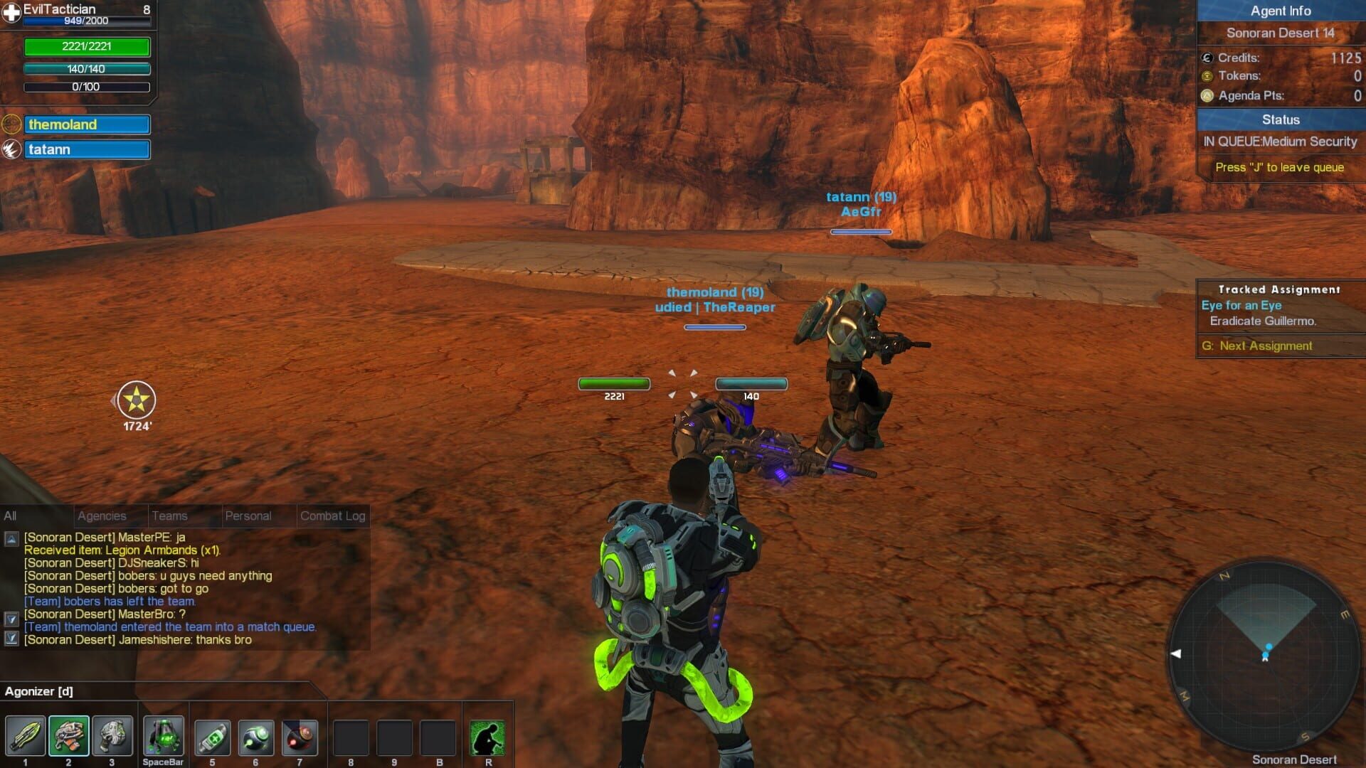 Screenshot for Global Agenda