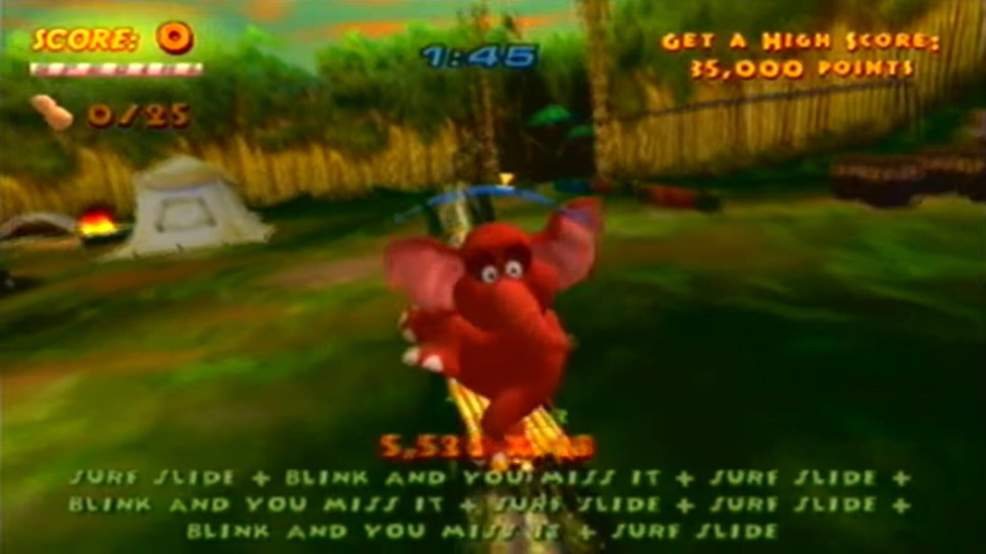 Screenshot for Disney's Extreme Skate Adventure