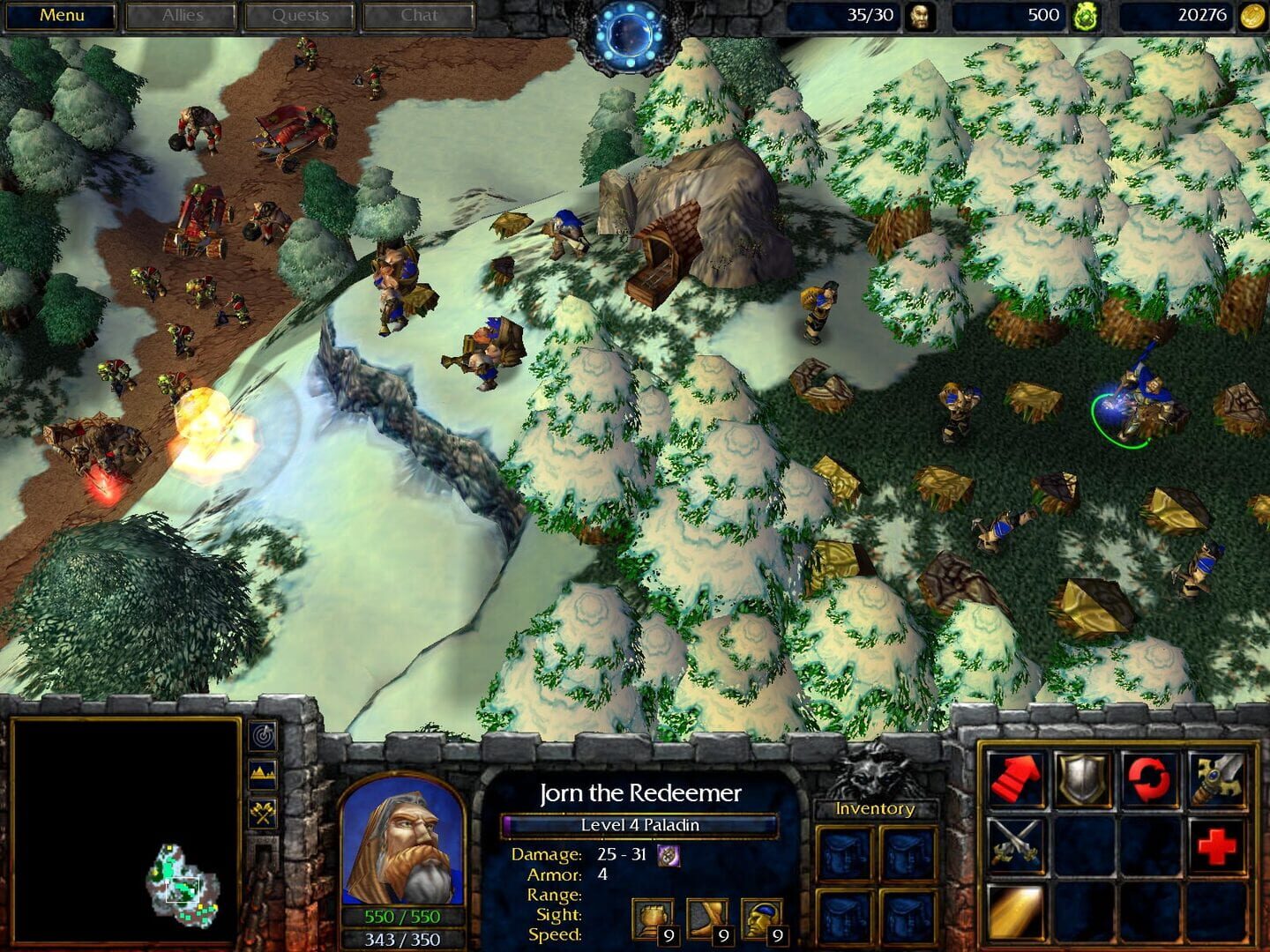 Screenshot for Warcraft III: Reign of Chaos