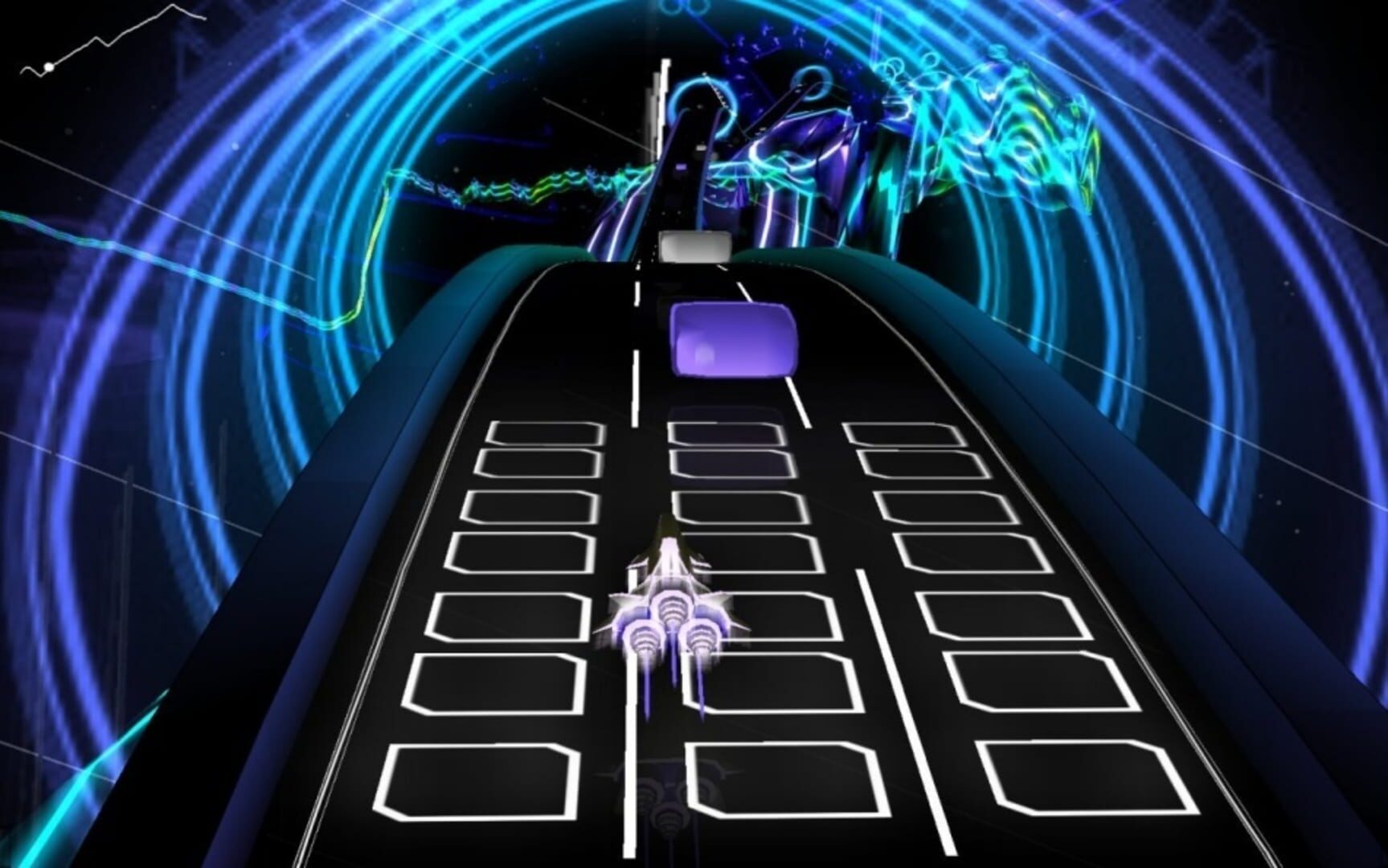 Screenshot for Audiosurf