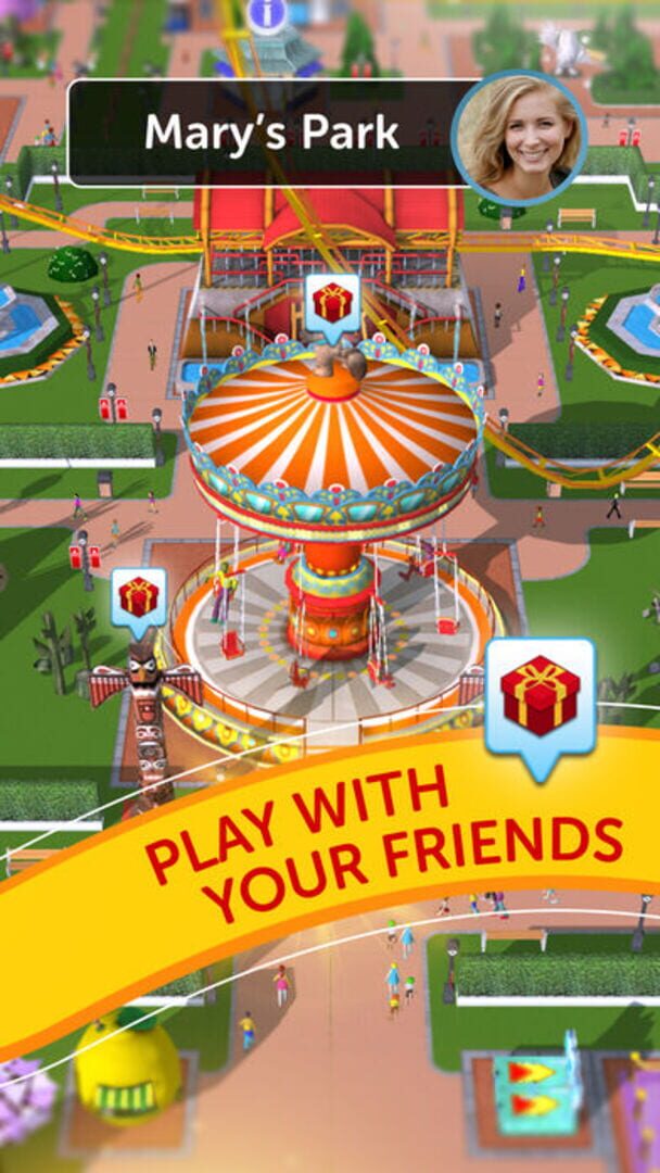 Screenshot for RollerCoaster Tycoon Touch