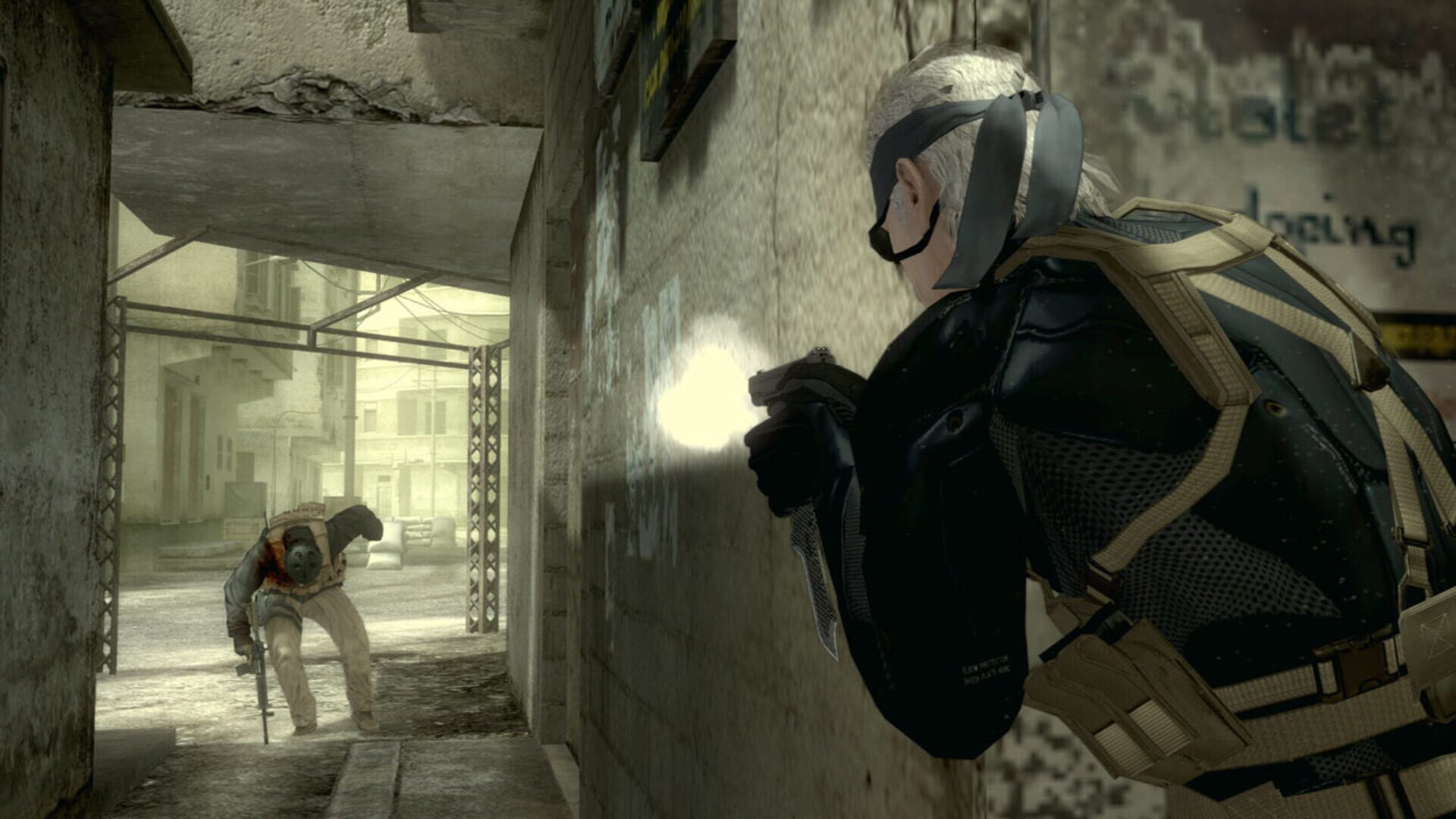 Screenshot for Metal Gear Solid 4: Guns of the Patriots