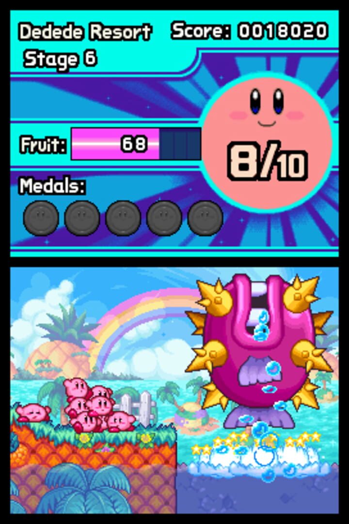 Screenshot for Kirby Mass Attack