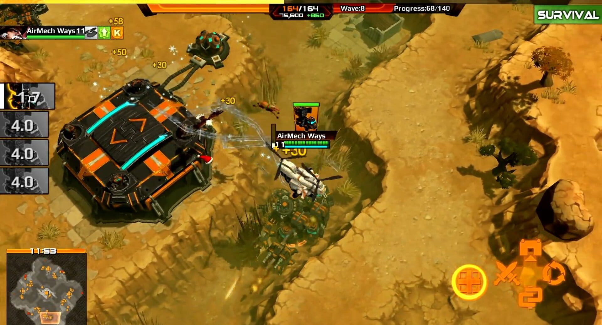 Screenshot for AirMech Arena