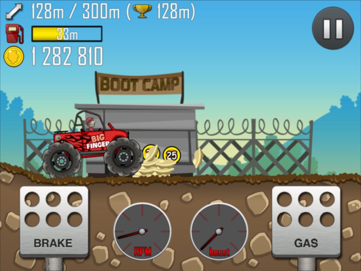 Screenshot for Hill Climb Racing