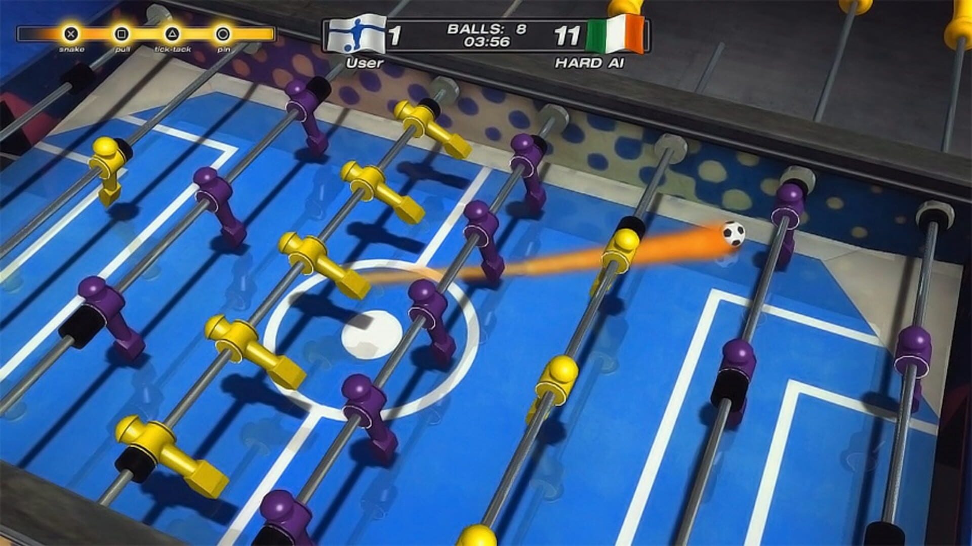 Screenshot for Foosball 2012