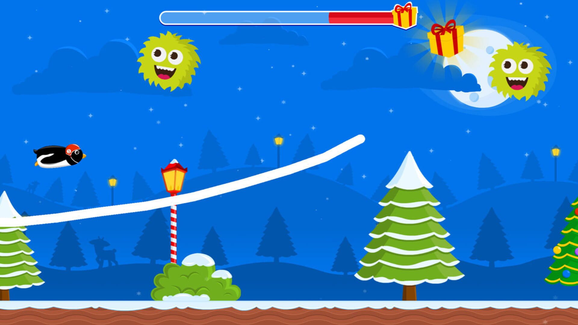 Screenshot for Christmas Adventure of Rocket Penguin