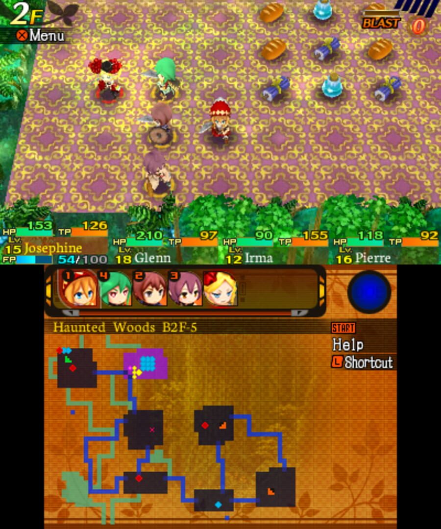 Screenshot for Etrian Mystery Dungeon