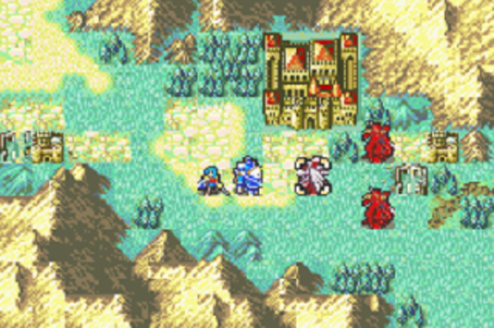 Screenshot for Fire Emblem: The Sacred Stones
