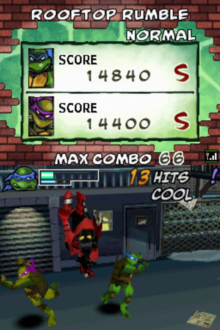 Screenshot for Teenage Mutant Ninja Turtles: Arcade Attack