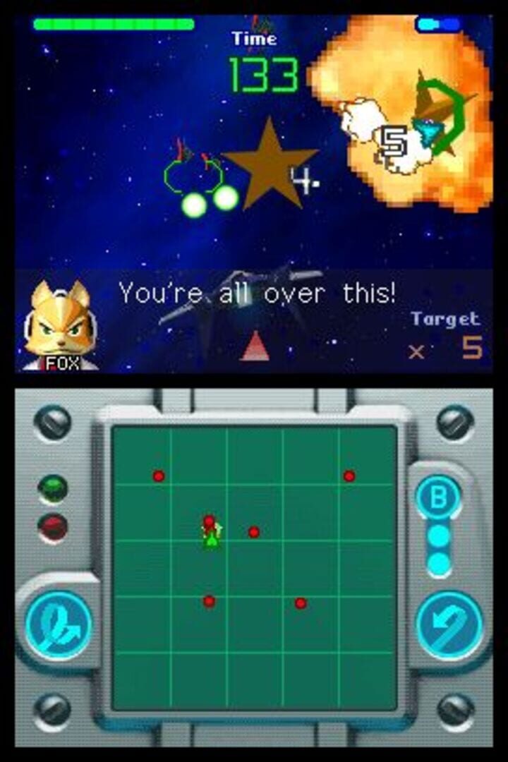 Screenshot for Star Fox Command