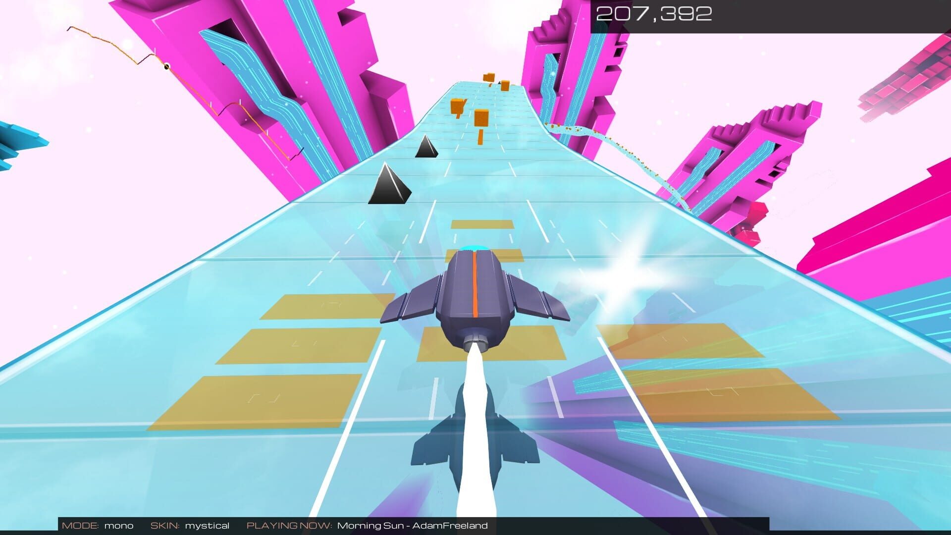 Screenshot for Audiosurf 2