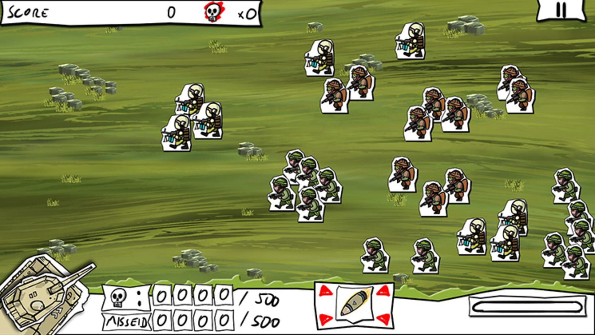 Screenshot for Paper Wars: Cannon Fodder Devastated