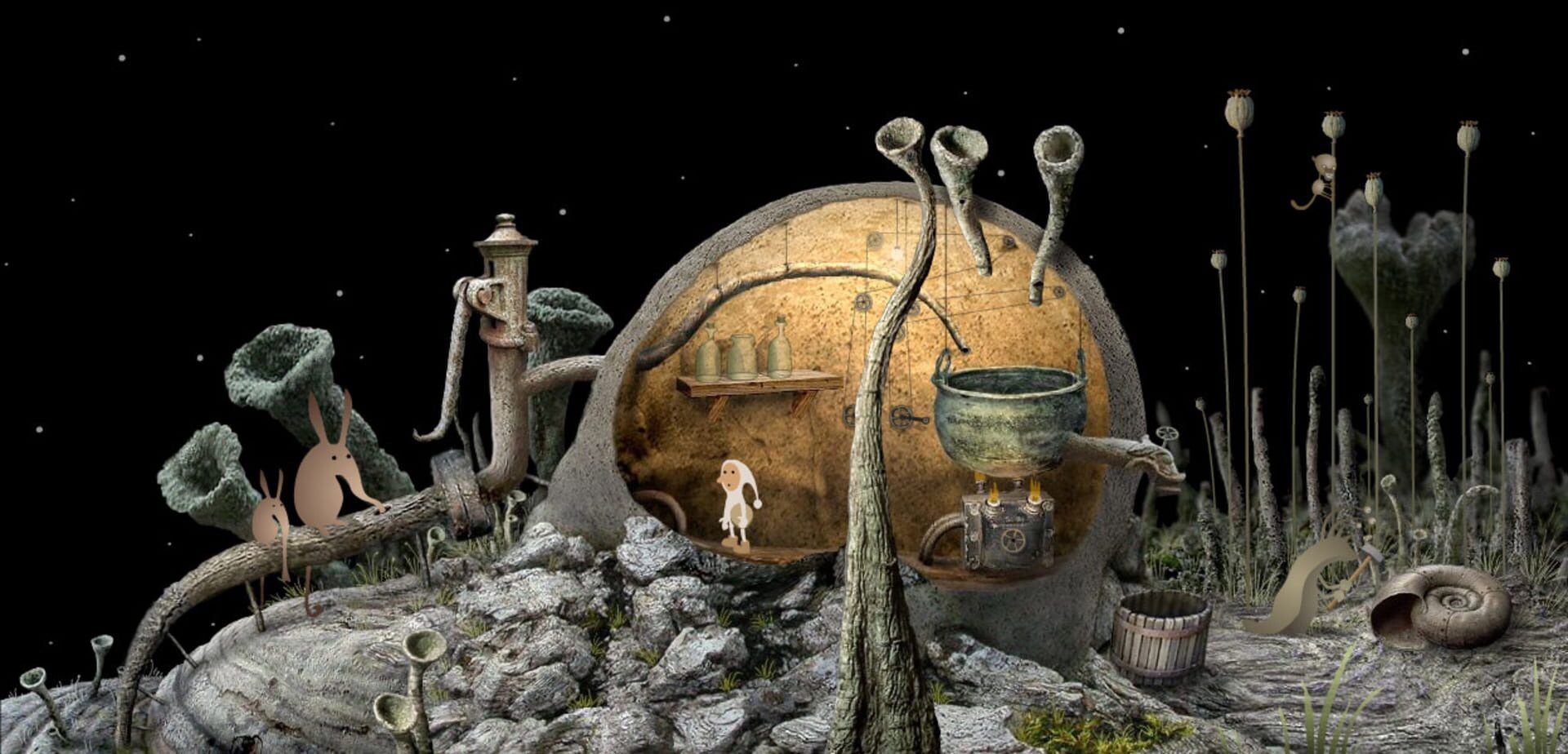 Screenshot for Samorost 2