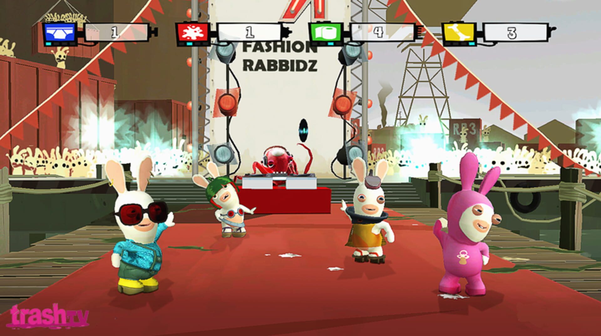 Screenshot for Rayman Raving Rabbids: TV Party