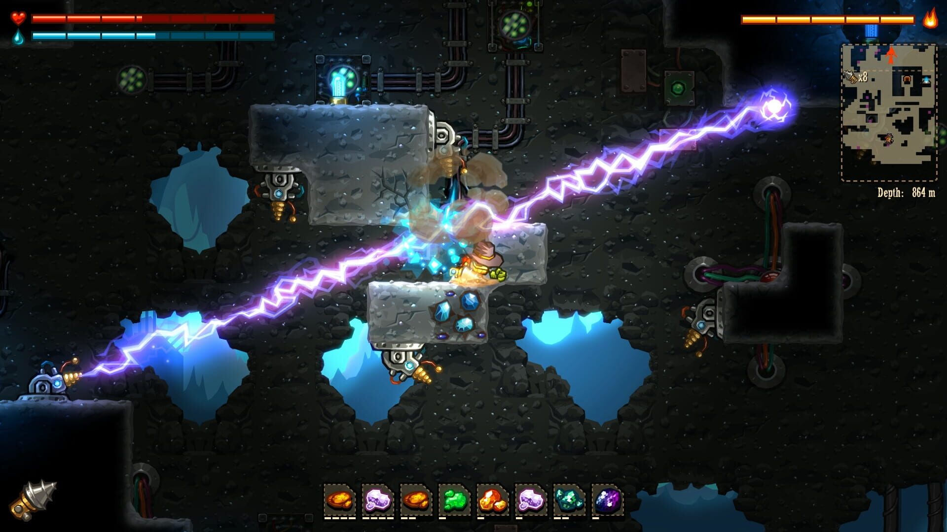 Screenshot for SteamWorld Dig