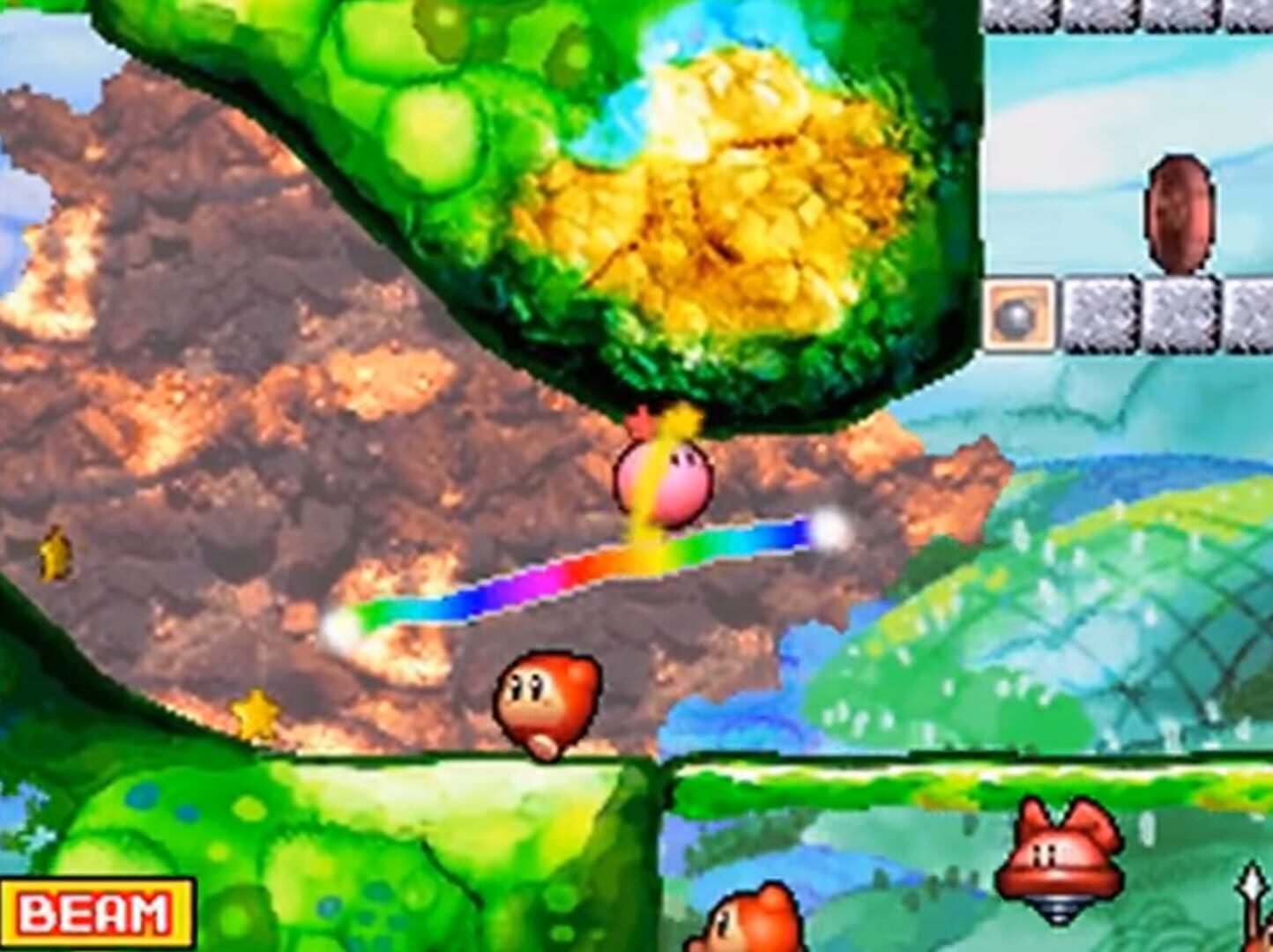 Screenshot for Kirby: Canvas Curse