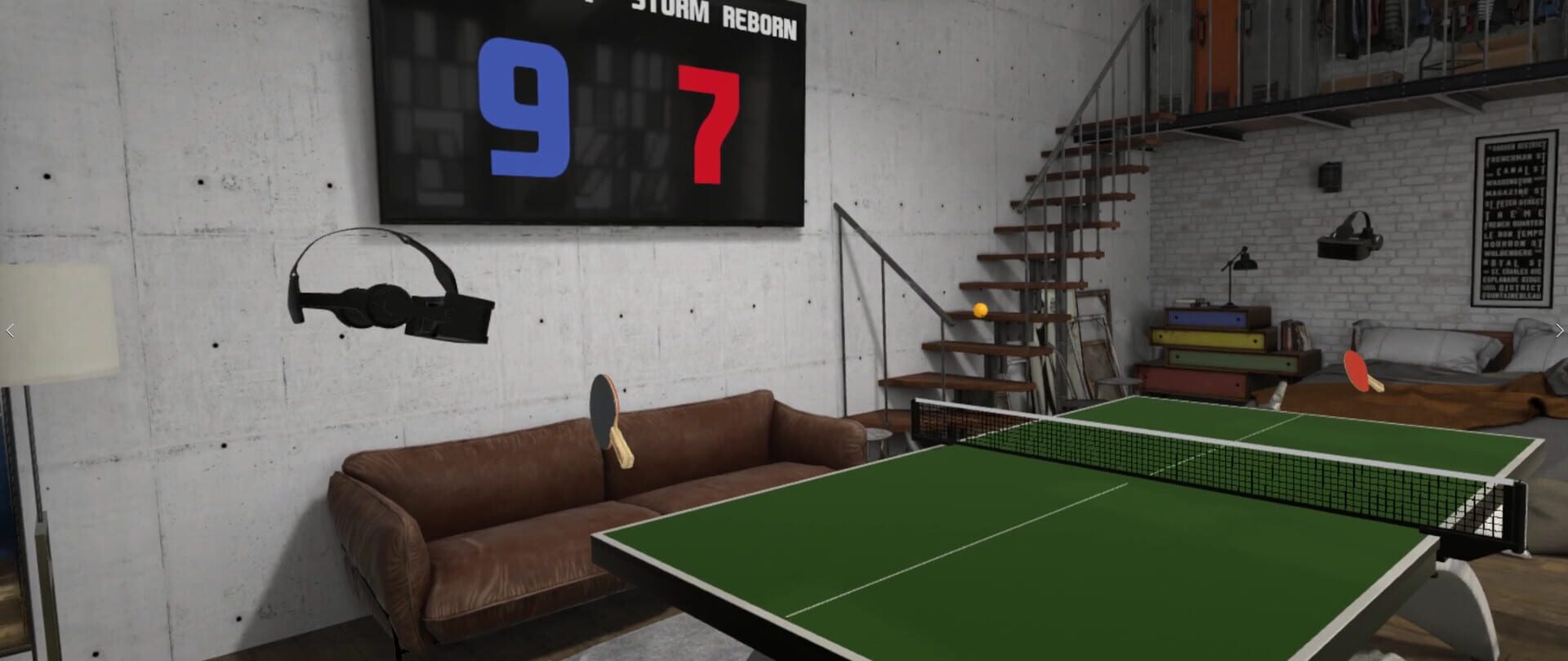 Screenshot for Eleven: Table Tennis VR