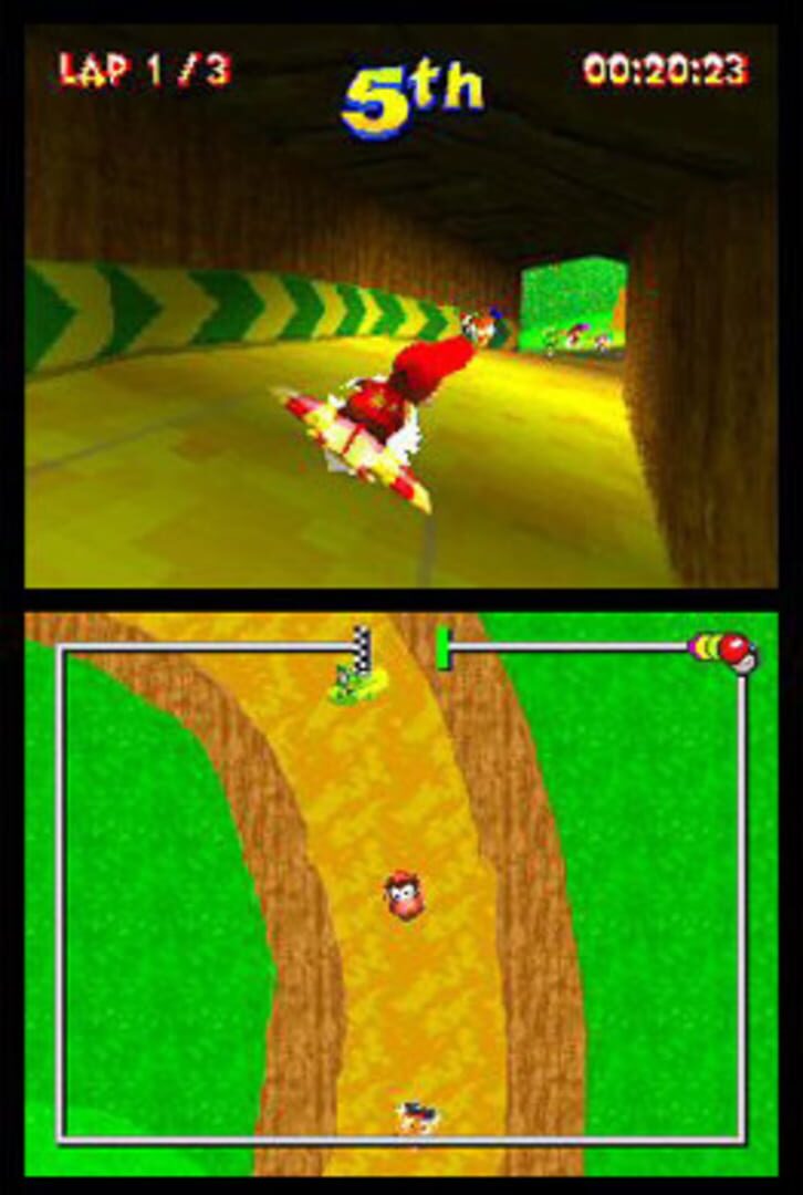 Screenshot for Diddy Kong Racing DS