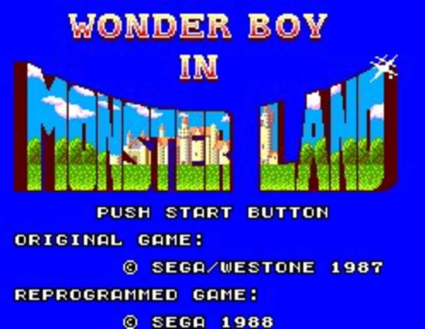 Screenshot for Wonder Boy: Monster Land