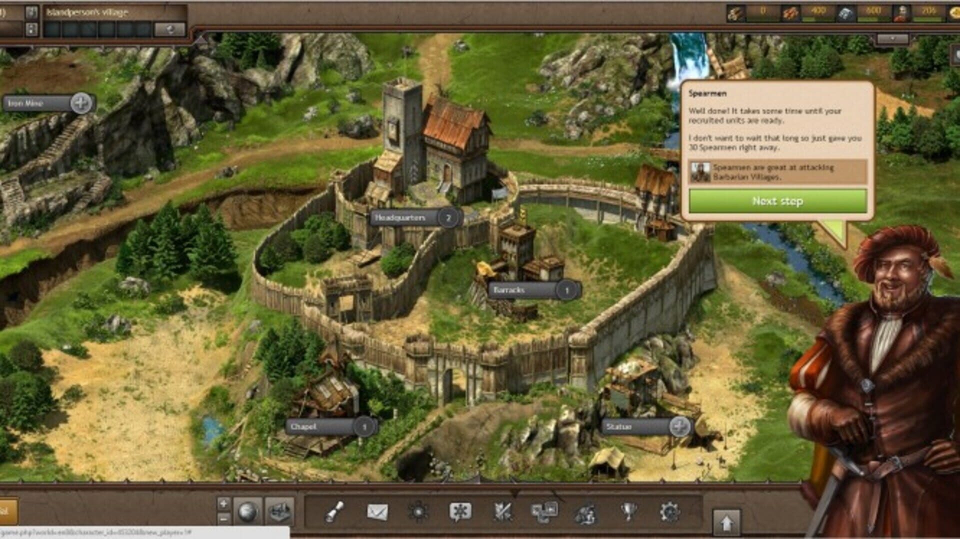 Screenshot for Tribal Wars 2