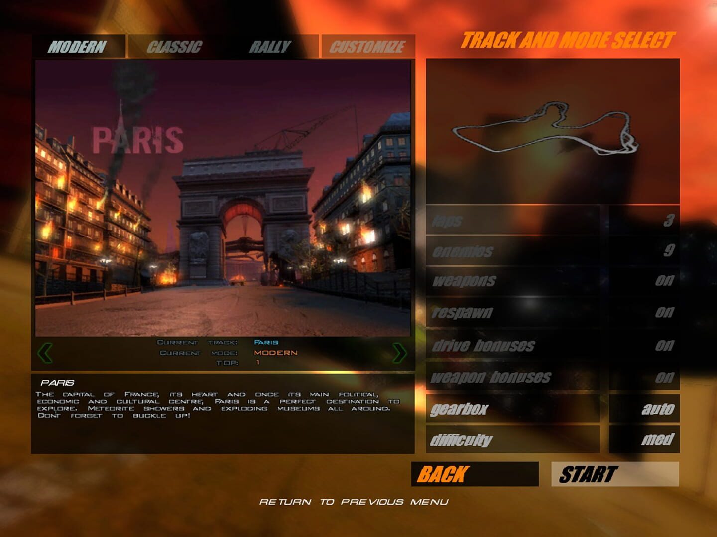 Screenshot for Death Track: Resurrection