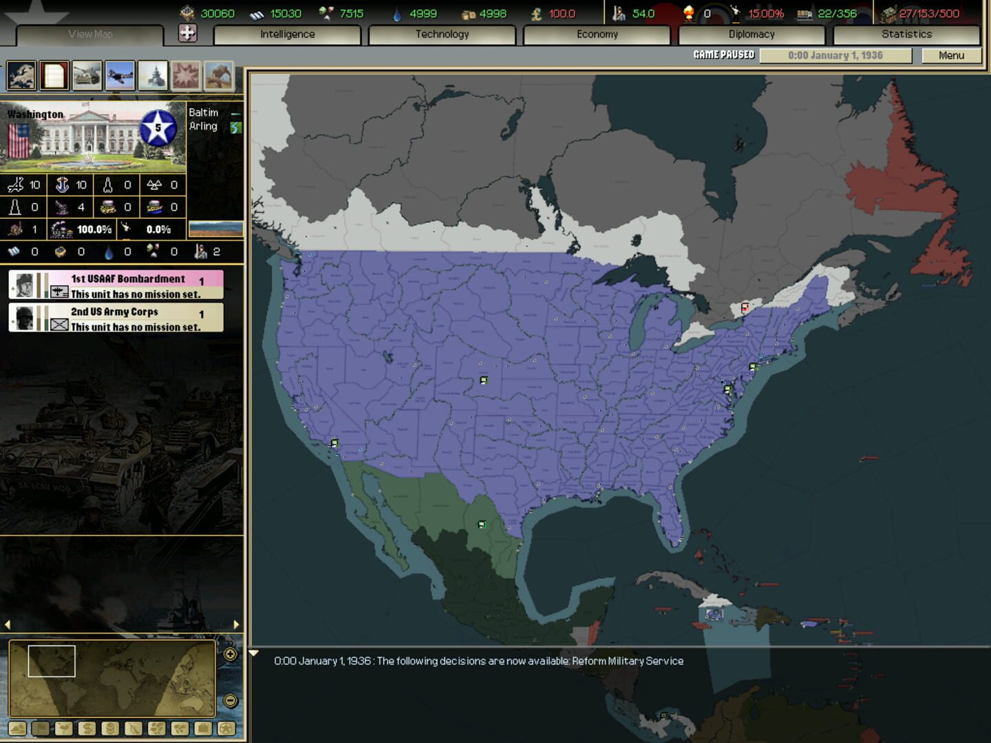 Screenshot for Darkest Hour: A Hearts of Iron Game