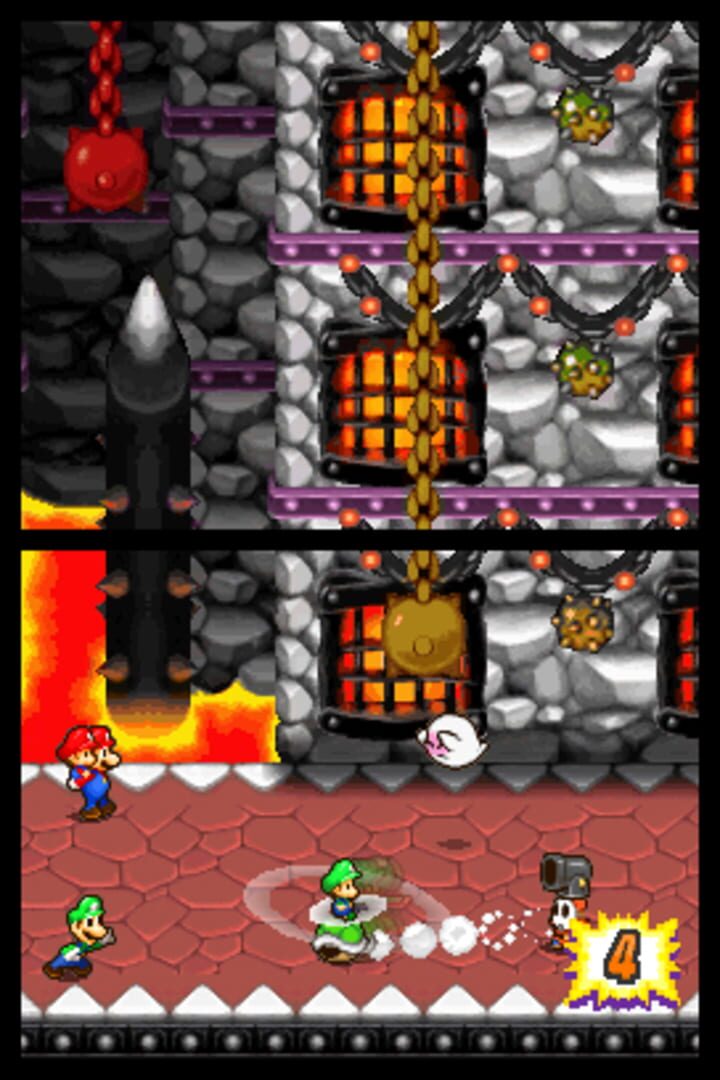 Screenshot for Mario & Luigi: Partners in Time