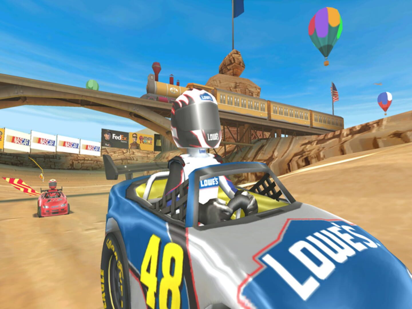 Screenshot for NASCAR Kart Racing