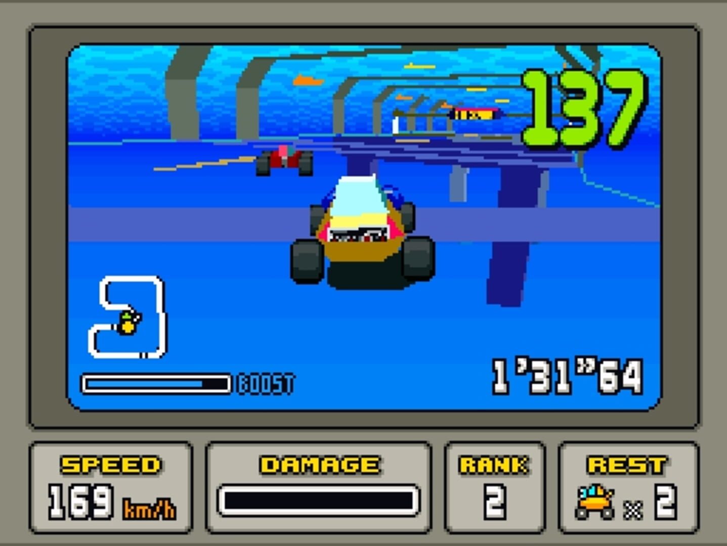 Screenshot for Stunt Race FX