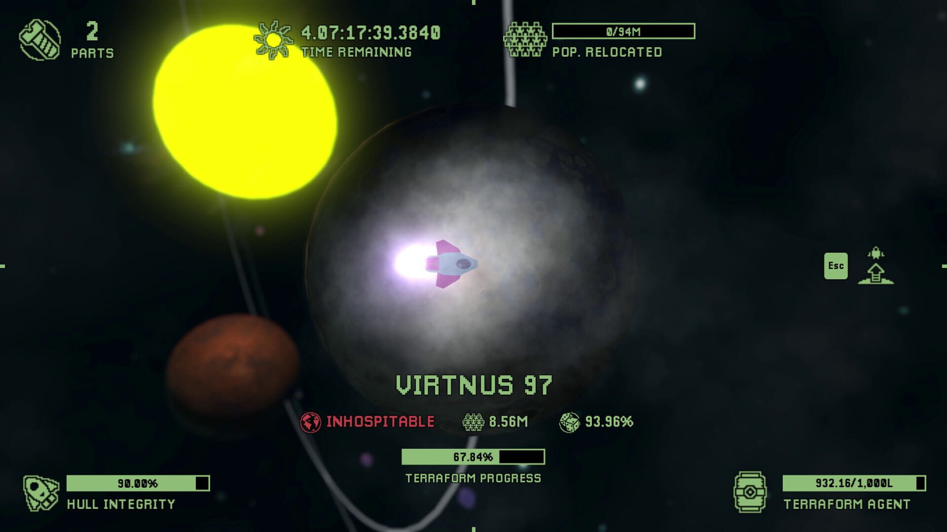 Screenshot for Cosmic Ray