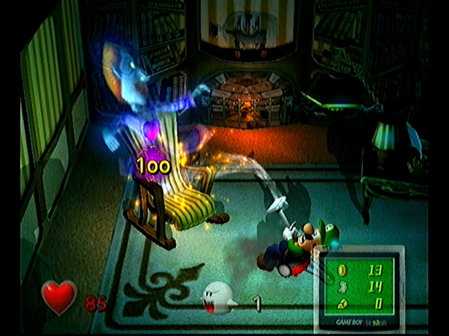 Screenshot for Luigi's Mansion