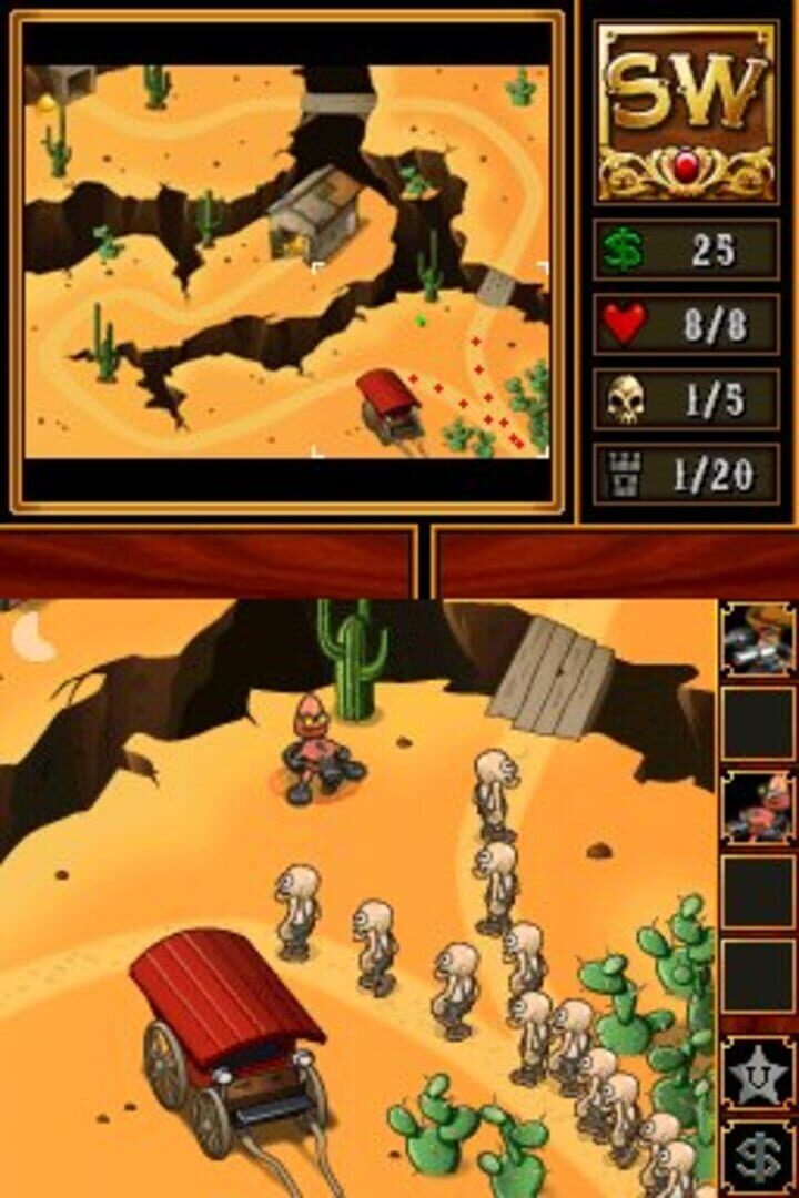 Screenshot for SteamWorld Tower Defense