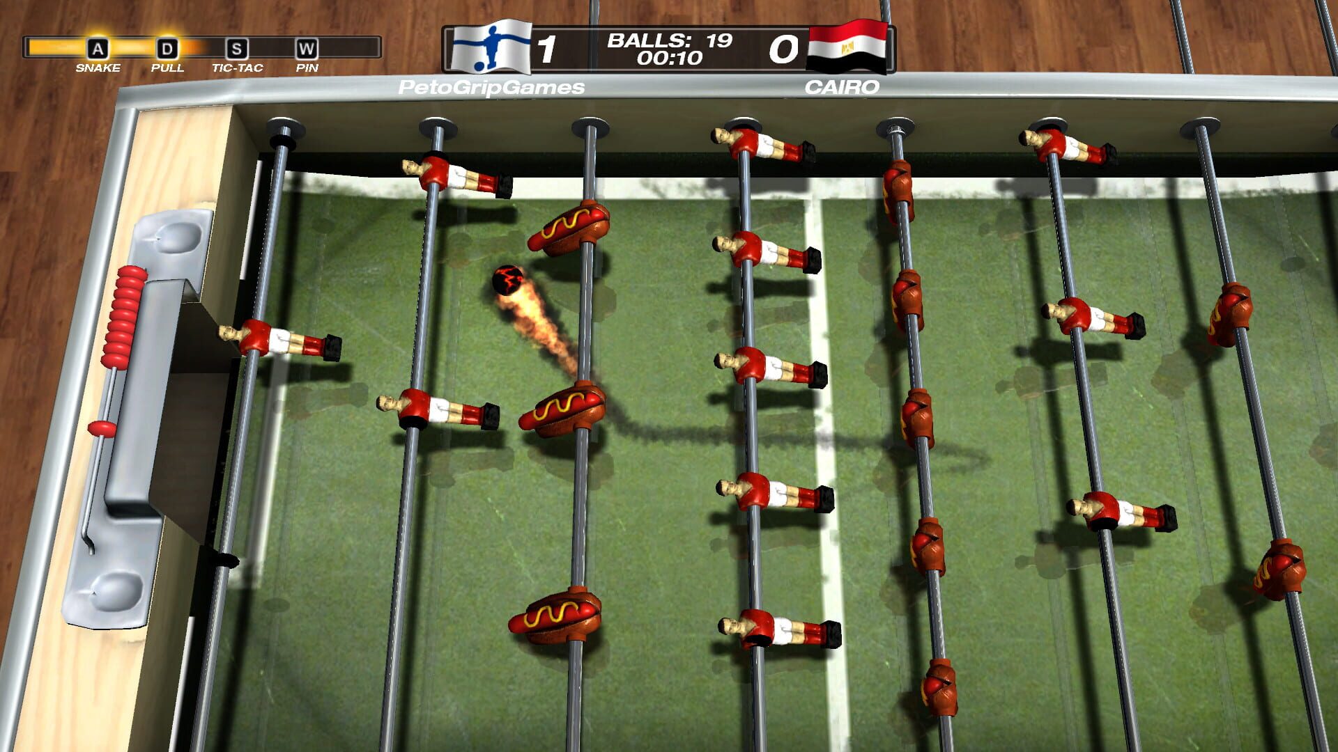 Screenshot for Foosball: World Tour