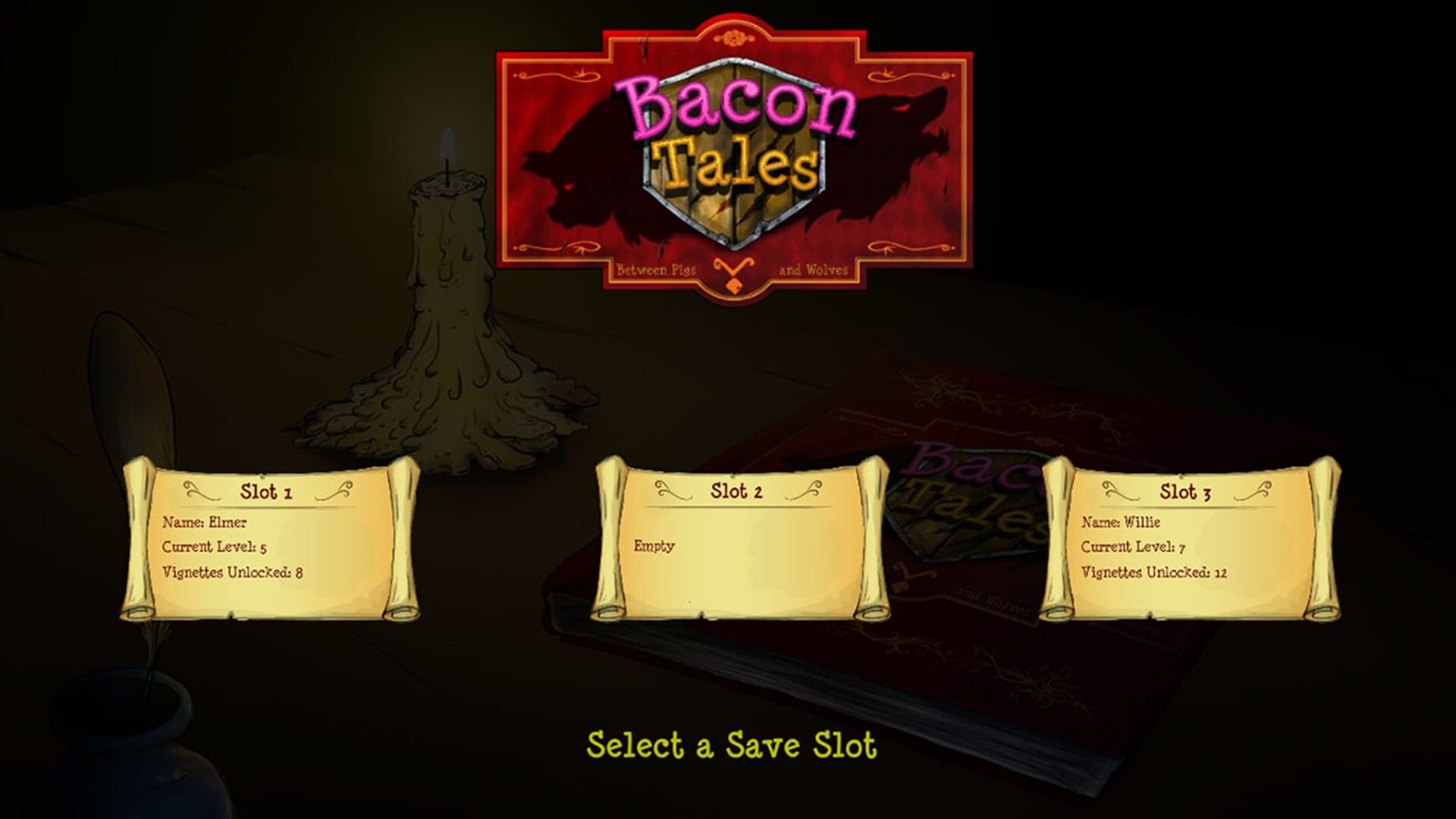 Screenshot for Bacon Tales: Between Pigs and Wolves