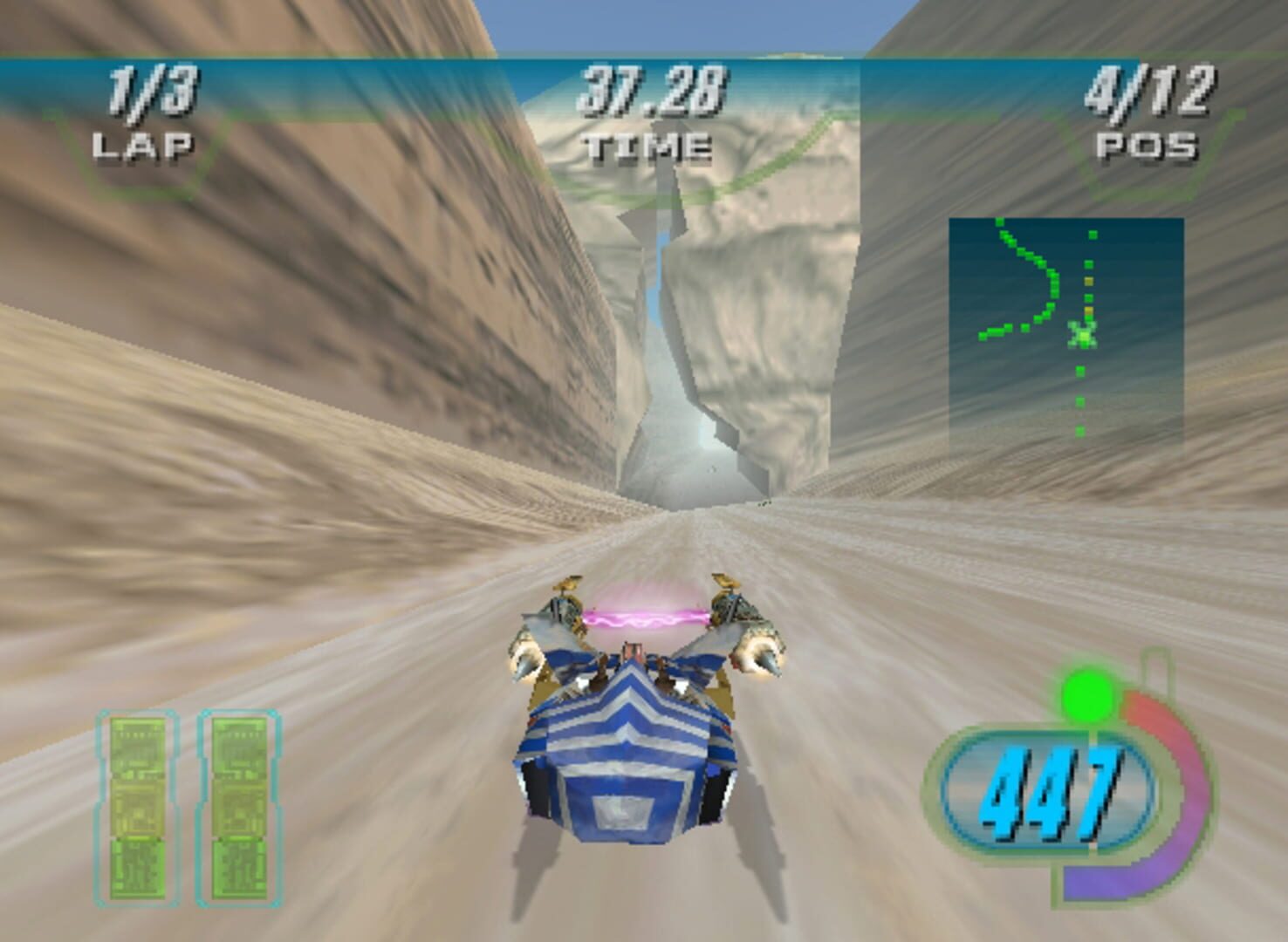 Screenshot for Star Wars: Episode I - Racer