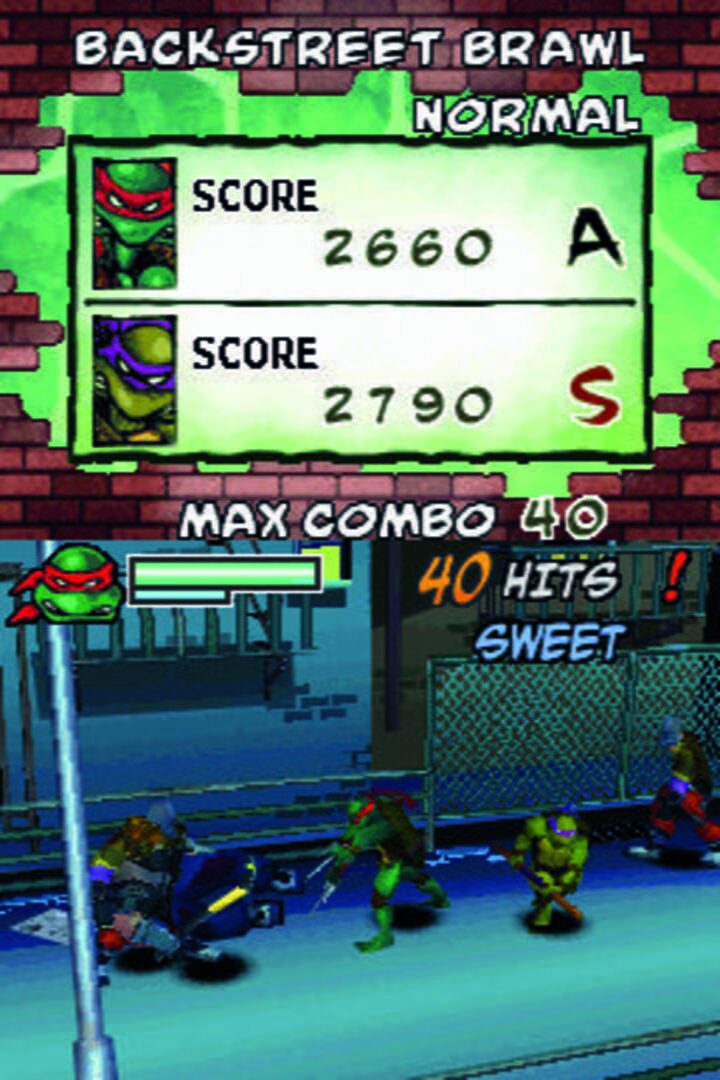 Screenshot for Teenage Mutant Ninja Turtles: Arcade Attack