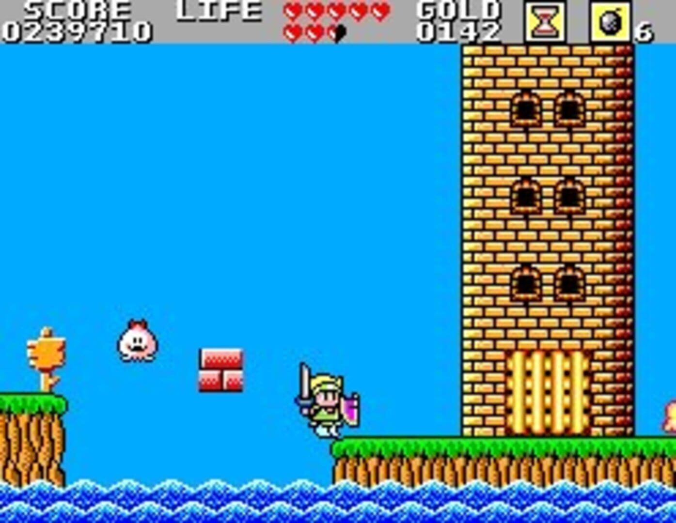 Screenshot for Wonder Boy: Monster Land