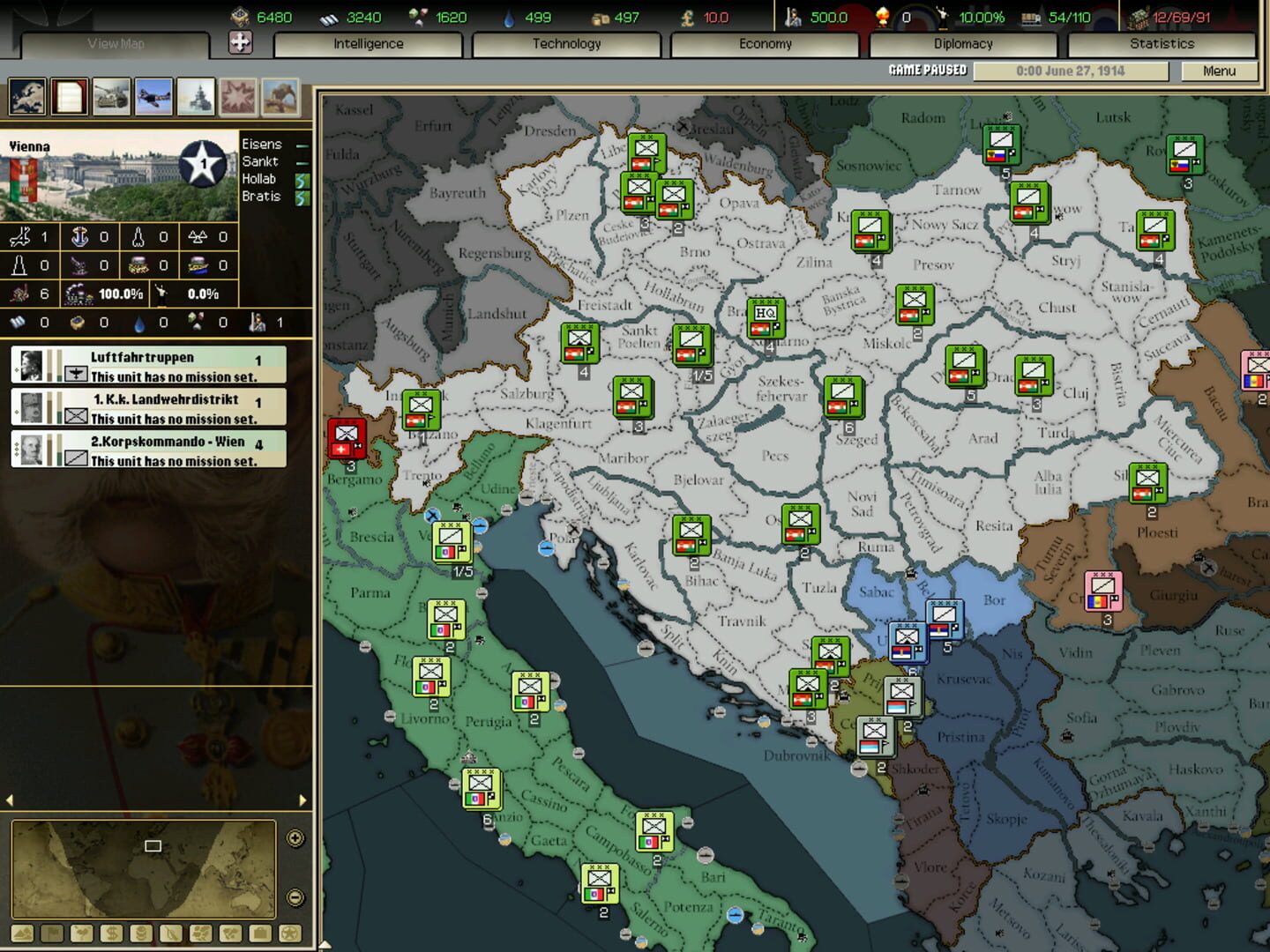 Screenshot for Darkest Hour: A Hearts of Iron Game