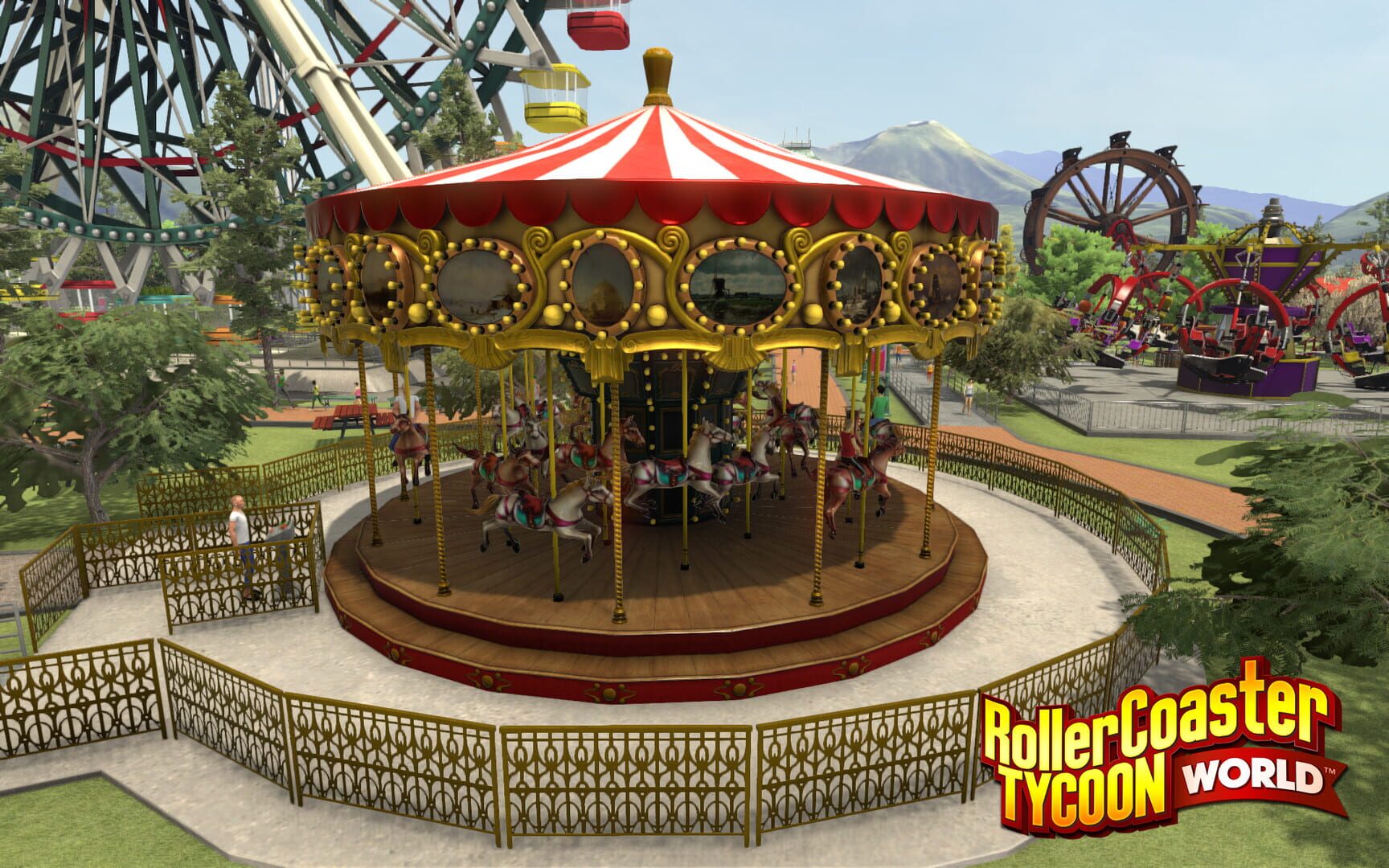 Screenshot for RollerCoaster Tycoon World