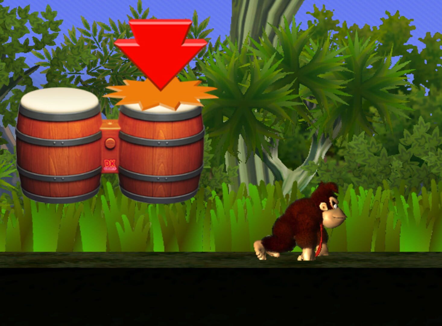 Screenshot for Donkey Kong Jungle Beat