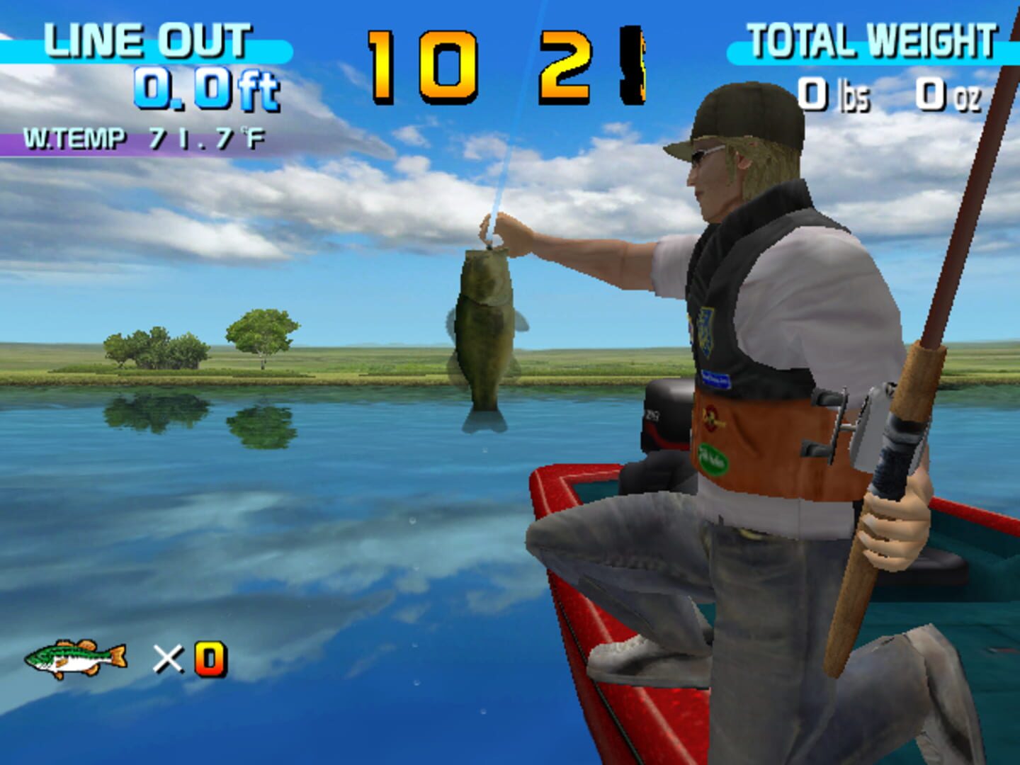 Screenshot for Sega Bass Fishing