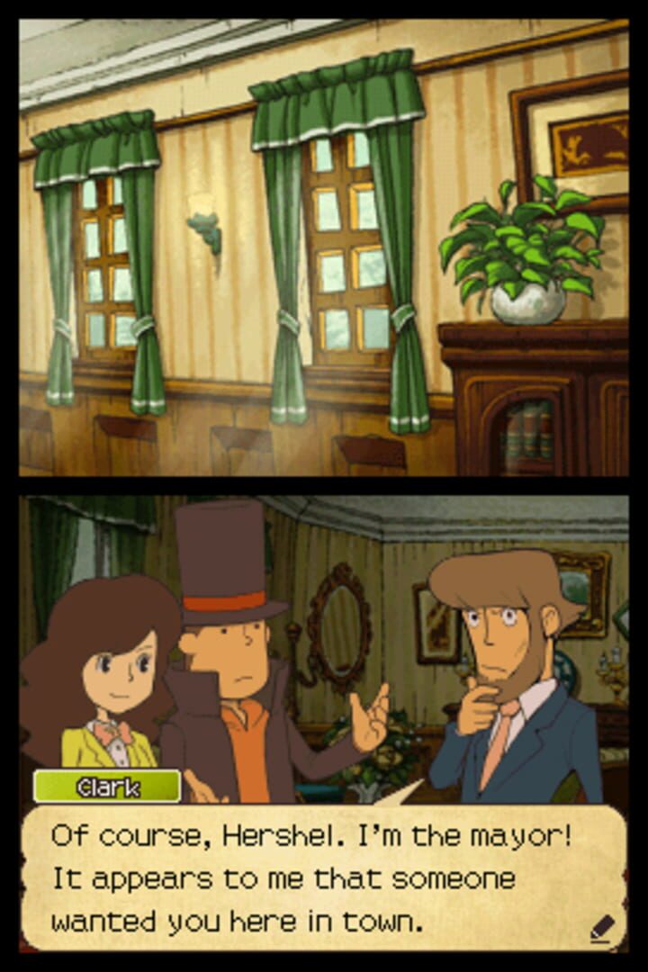 Screenshot for Professor Layton and the Last Specter