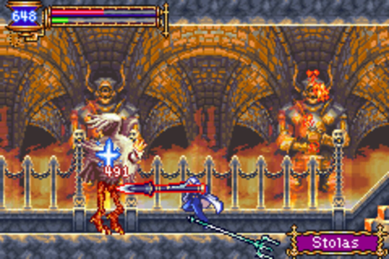 Screenshot for Castlevania: Aria of Sorrow