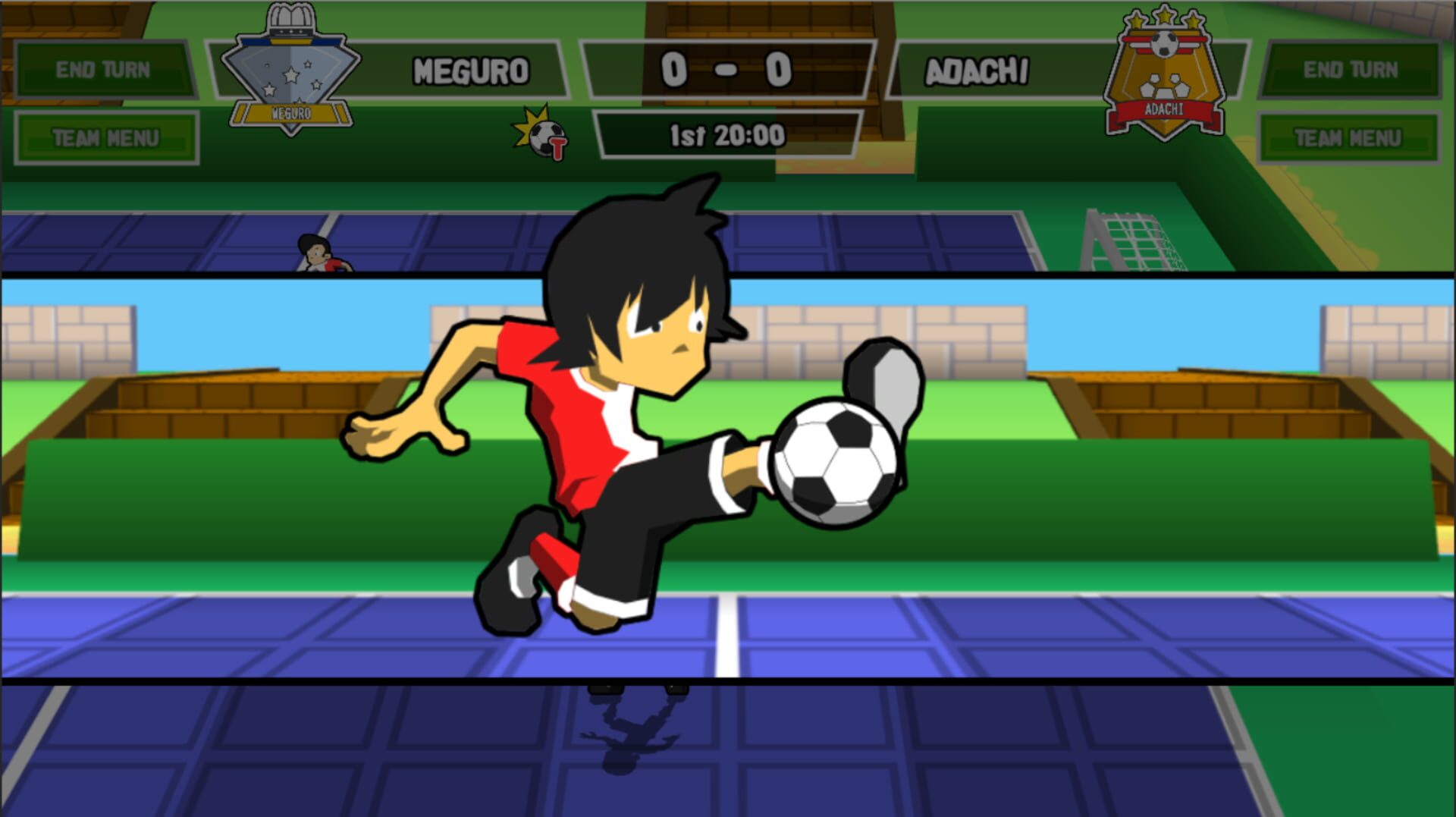 Screenshot for Ganbare! Super Strikers